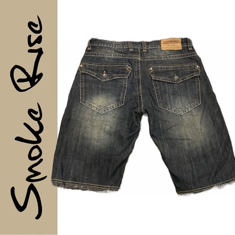 Smoke Rise Men’s Distressed Jeans - Size 34 - Picture 2 of 3